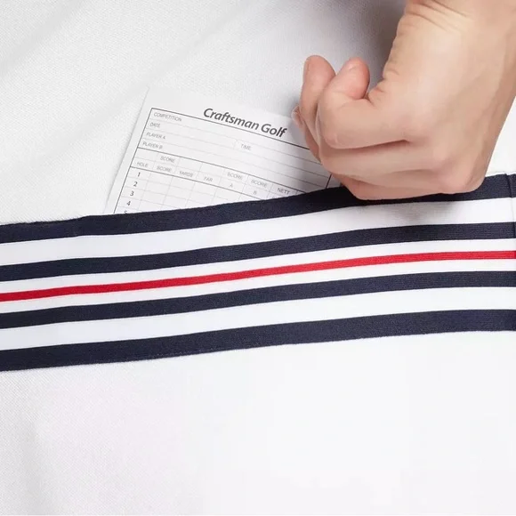 Walter Hagen Women's Taped Drop Waist Golf Dress - Picture 4 of 6